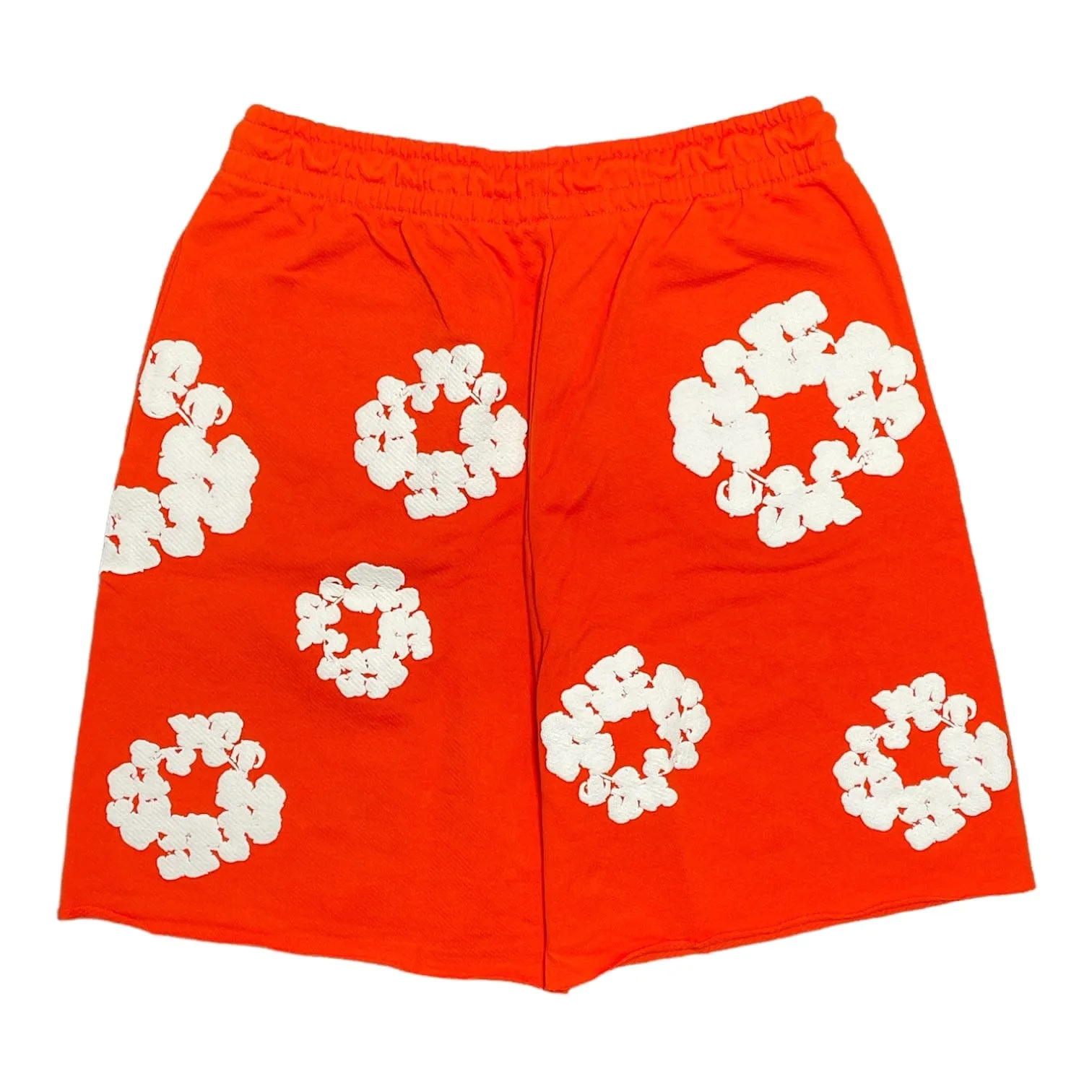 Denim Tears The Cotton Wreath Sweat Shorts Orange