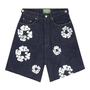 Denim Tears X Levi's Wreath Jean Shorts 'Selvedge'