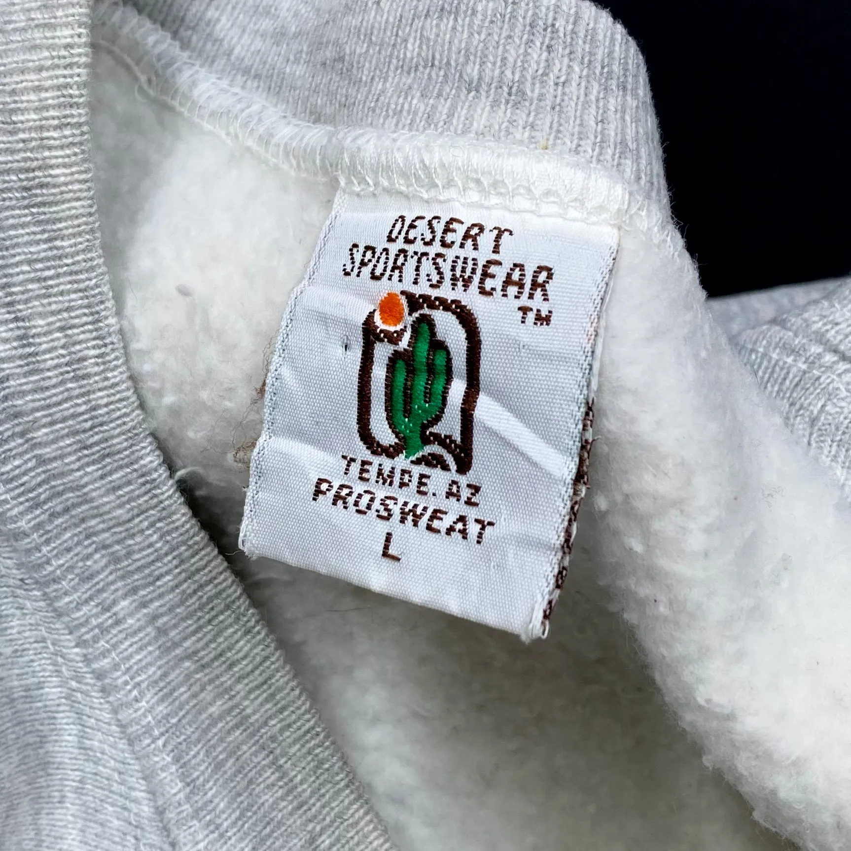 Desert Sportswear GUSTAVUS Made In USA College Heavy Cotton Crewneck Sweatshirt