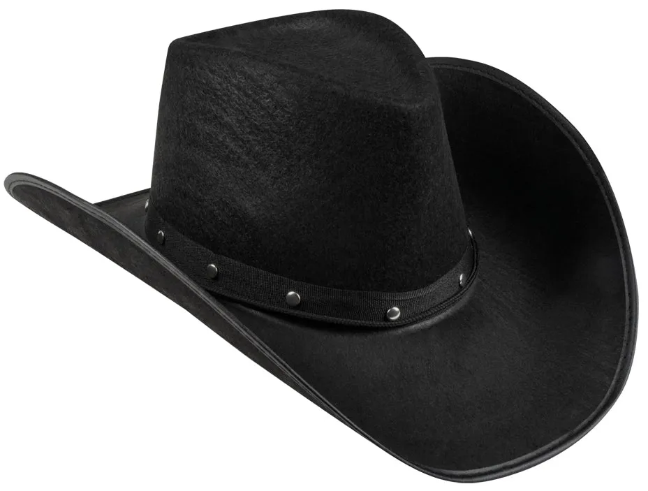 Devine Cowboy Western Hut schwarz