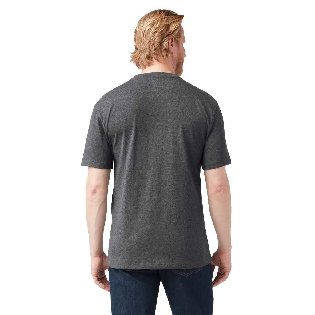Dickies Heavy Weight Heathered Crew Pocket Tee - Chracoal Grey Heather