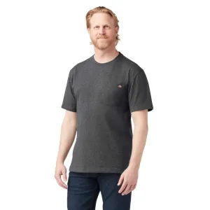 Dickies Heavy Weight Heathered Crew Pocket Tee - Chracoal Grey Heather
