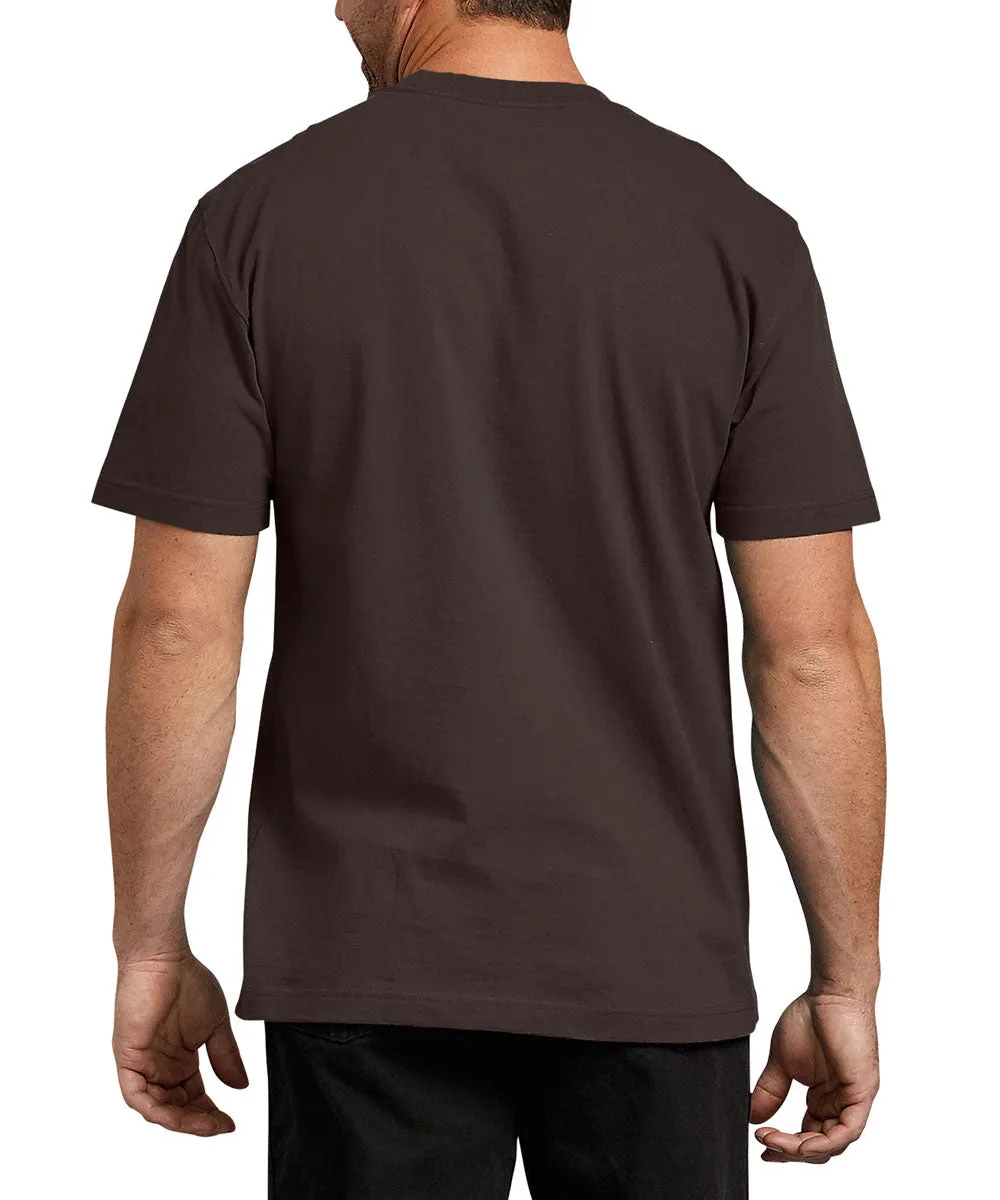 Dickies Heavyweight Short Sleeve Pocket T-shirt - Chocolate Brown