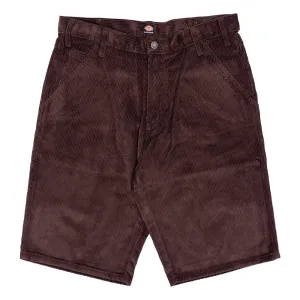 Dickies Jake Hayes Corduroy Shorts - Chocolate Brown