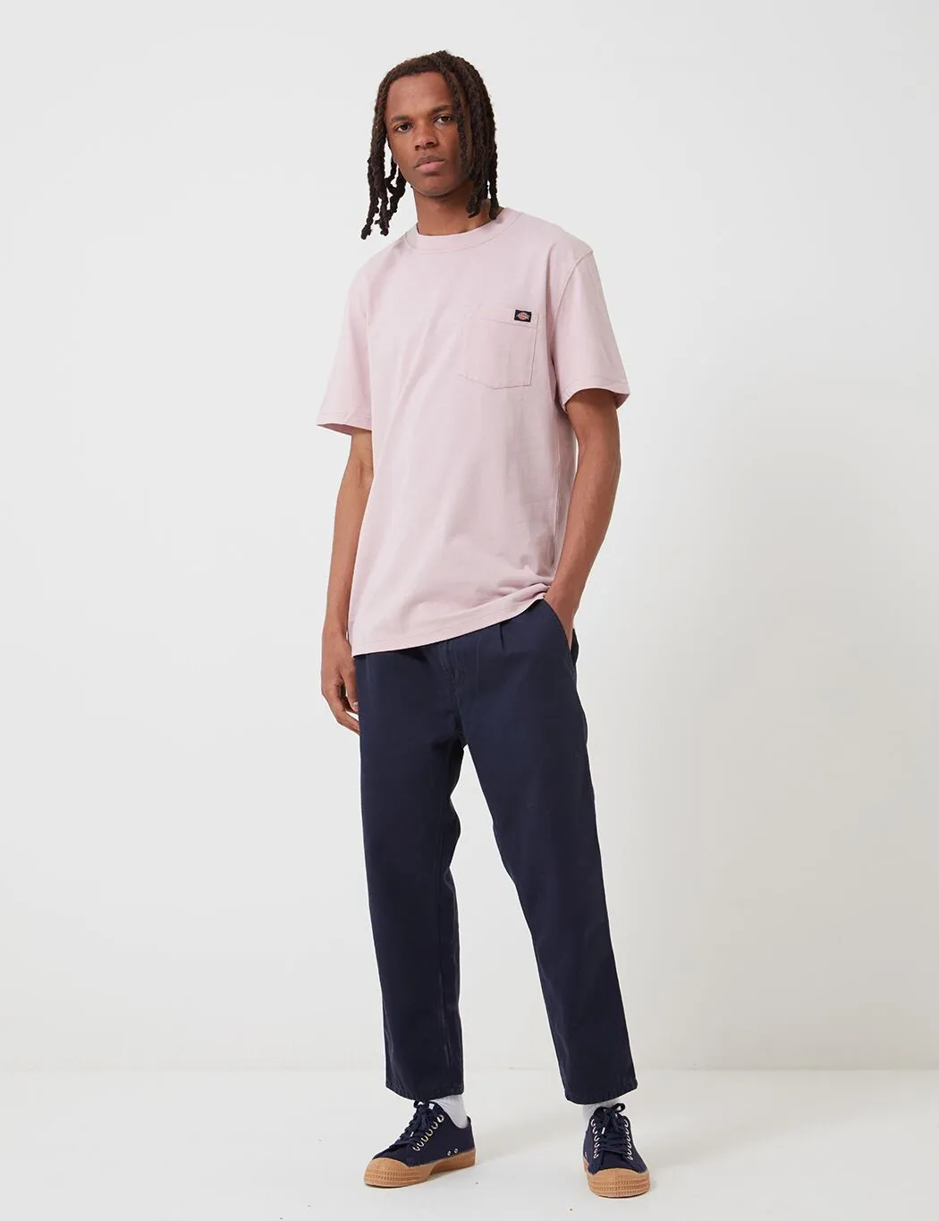Dickies Porterdale Pocket T-Shirt - Violet/Pink