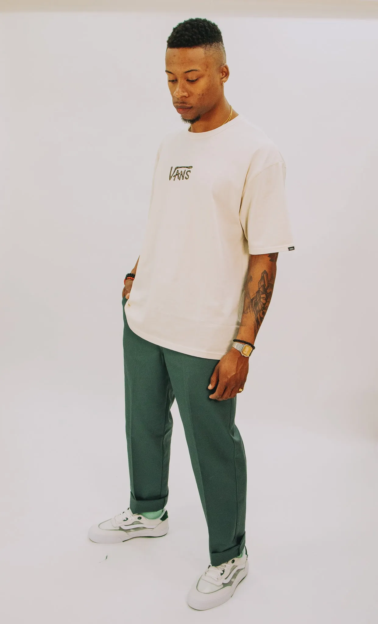 Dickies Skateboarding Regular Fit Twill Pants - Lincoln Green