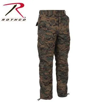 Digital Camo BDU Pants, Woodland Digital