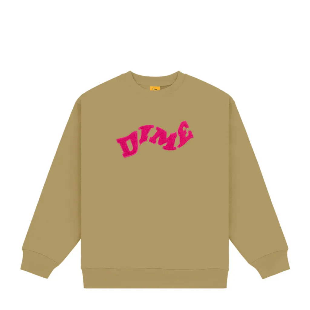 Dime - College Crewneck ~ Oak