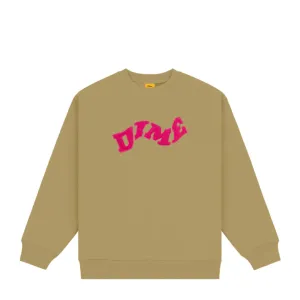 Dime - College Crewneck ~ Oak