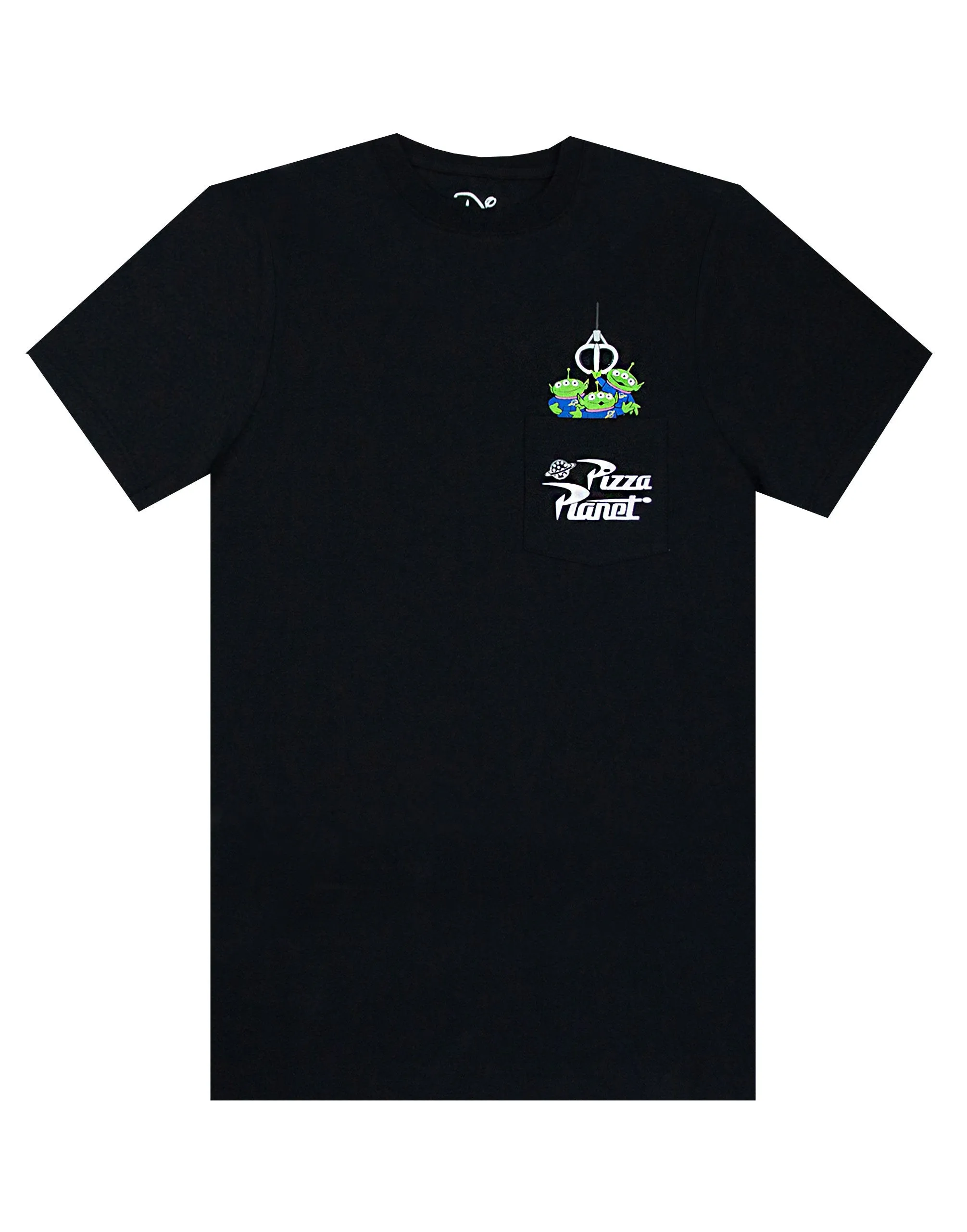 Disney Toy Story Pizza Planet Ringer & The Claw Alien Pocket Women's Multi-pack T-Shirts