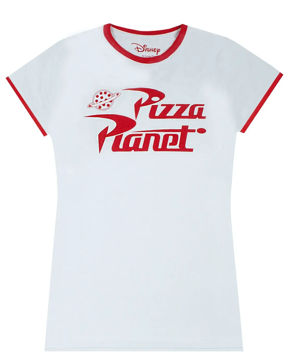 Disney Toy Story Pizza Planet Ringer & The Claw Alien Pocket Women's Multi-pack T-Shirts