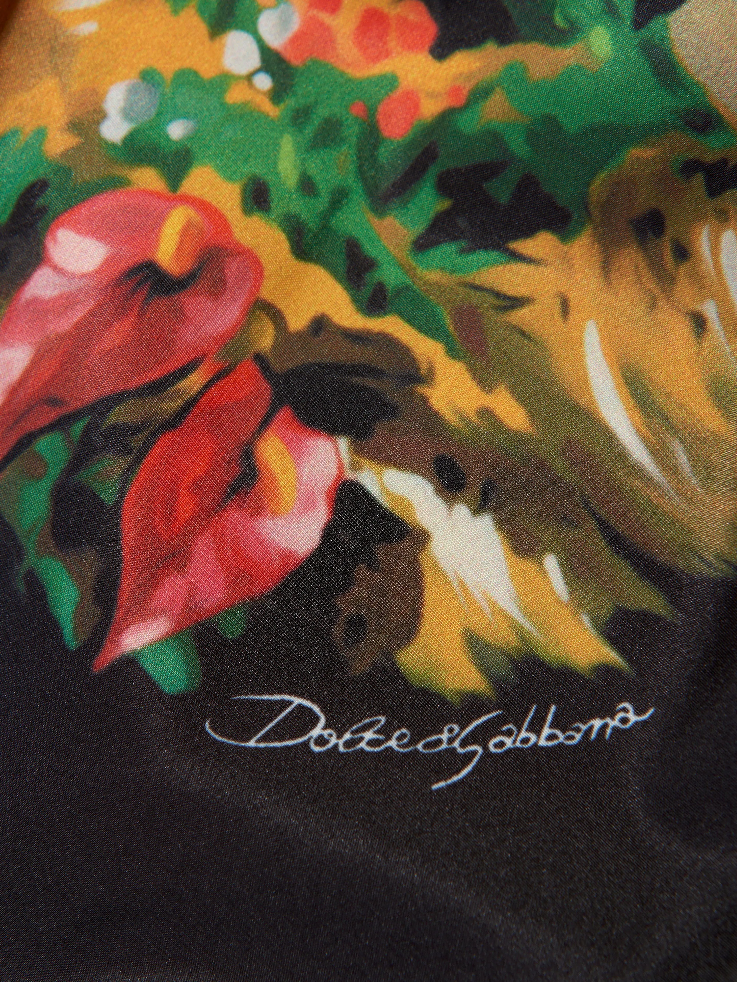 Dolce & Gabbana Boys Hawaiian Swim Shorts in Multicolour