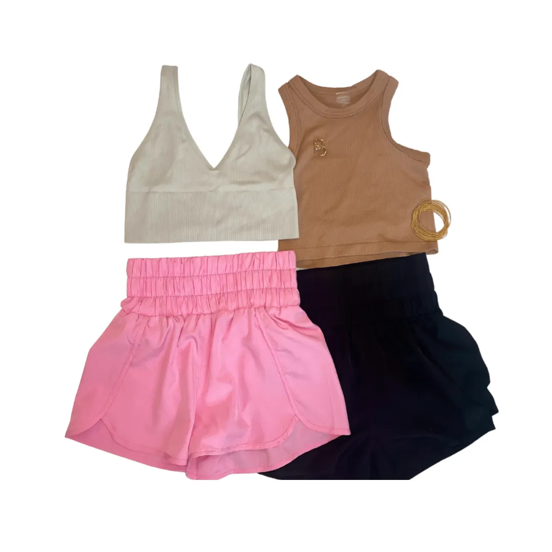 Don't Sweat It Shorts Black