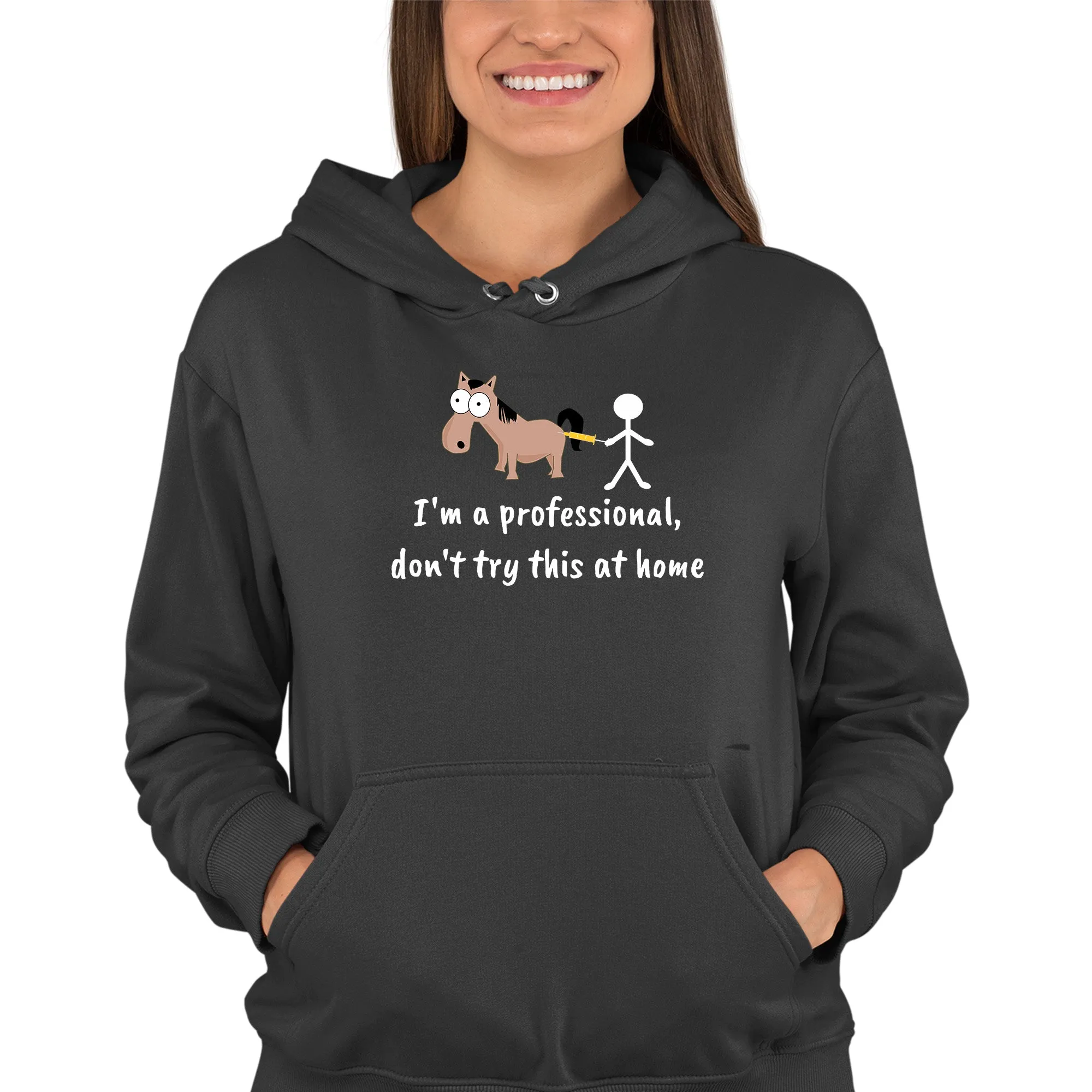 Don't try this at home Unisex Hoodie