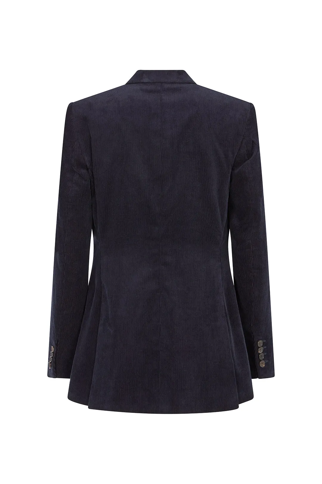 Double Breasted Jacket in Corduroy