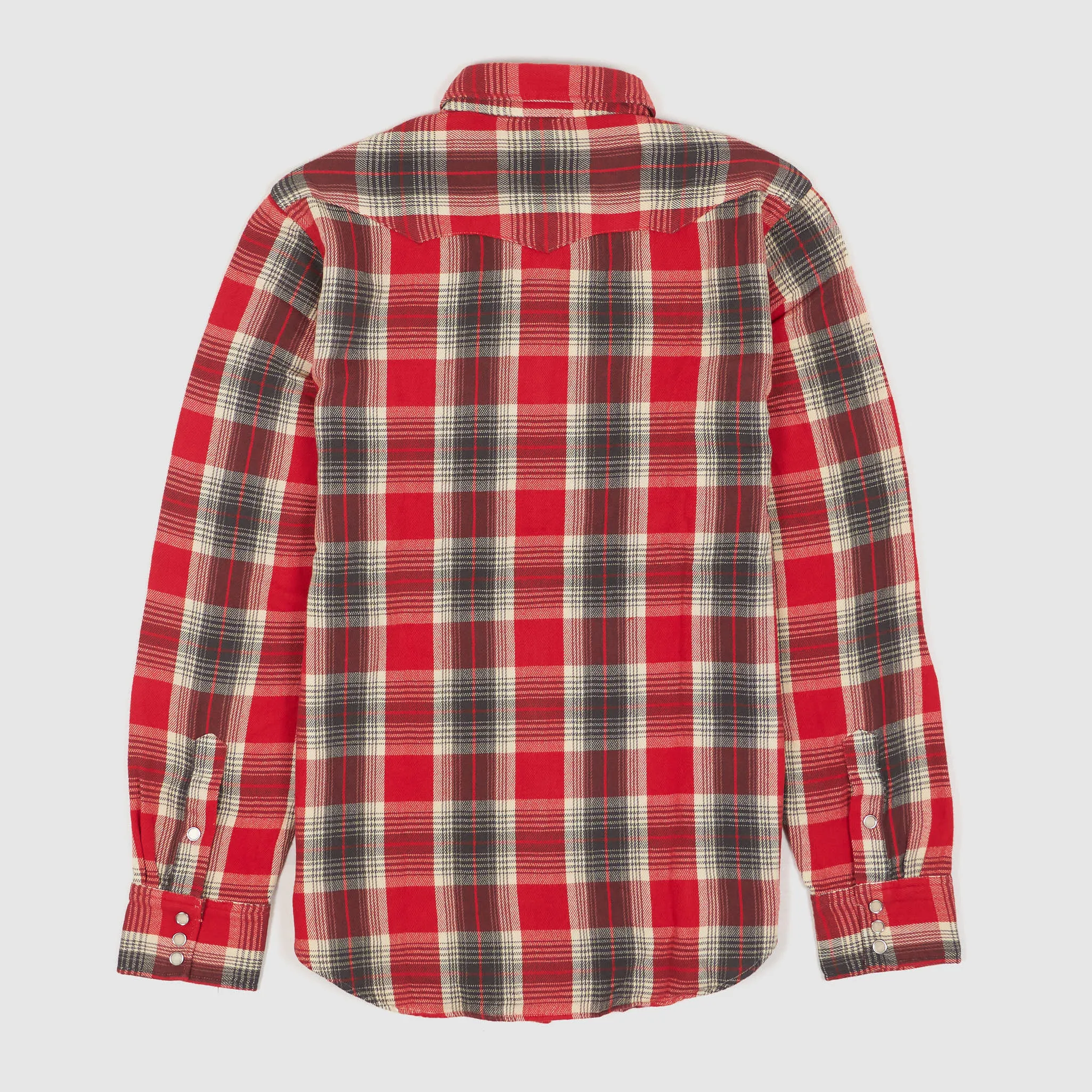 Double RL Buffalo Plaid Western Shirt
