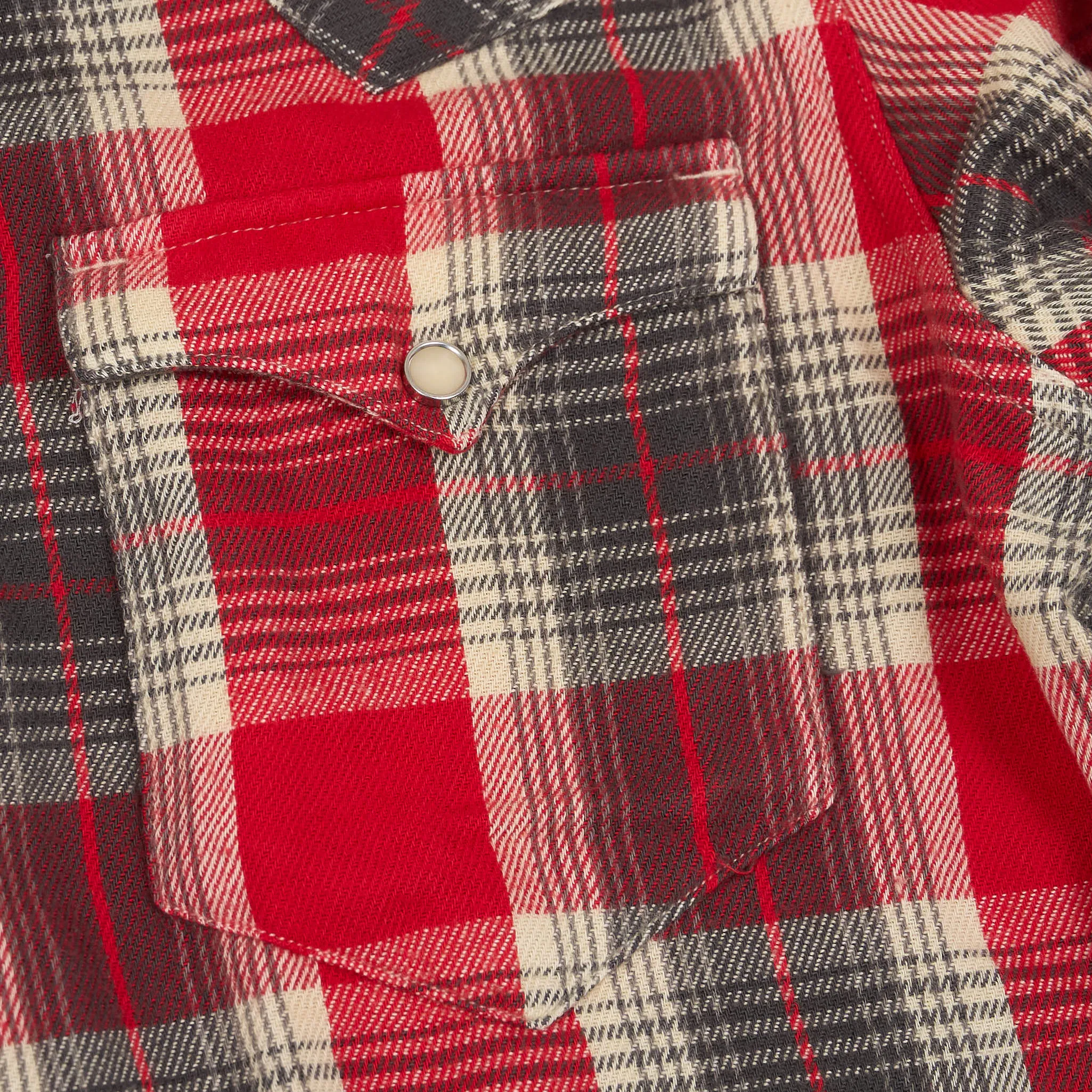 Double RL Buffalo Plaid Western Shirt
