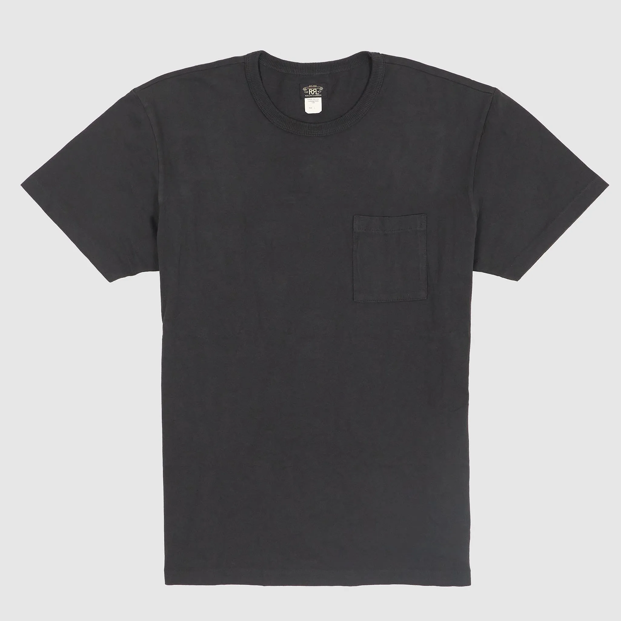 Double RL Short Sleeve Medium Weight Double Pack Pocket T-Shirts