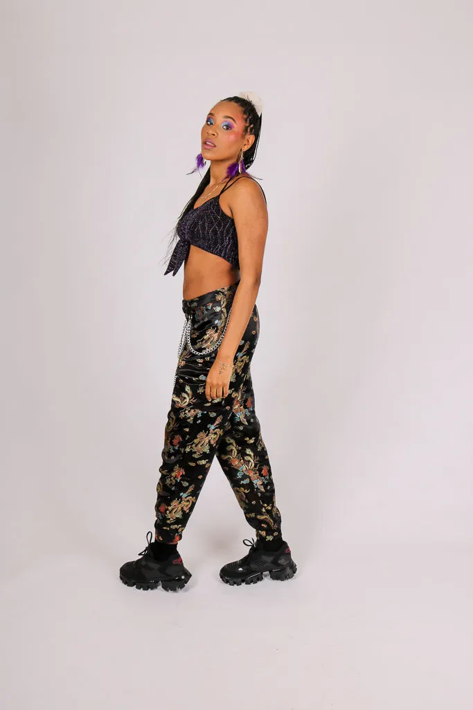 Dragon Jacquard Relaxed Cargo Trousers Relaxed Cargo Trouser