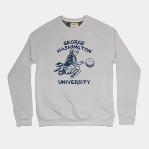 Dribbling George Washington Basketball Sweatshirt