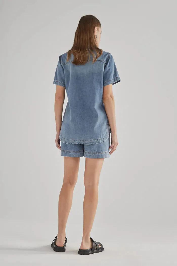 Dricoper Cabana Rodeo Blue Denim Shirt DD3525