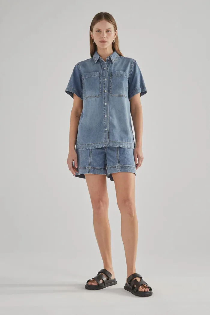 Dricoper Cabana Rodeo Blue Denim Shirt DD3525