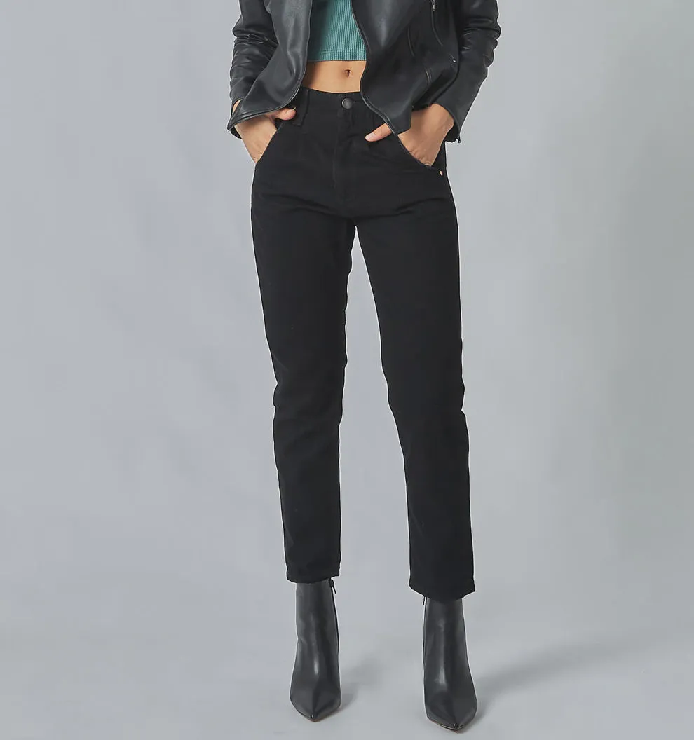 Drifter Straight Jeans - Black