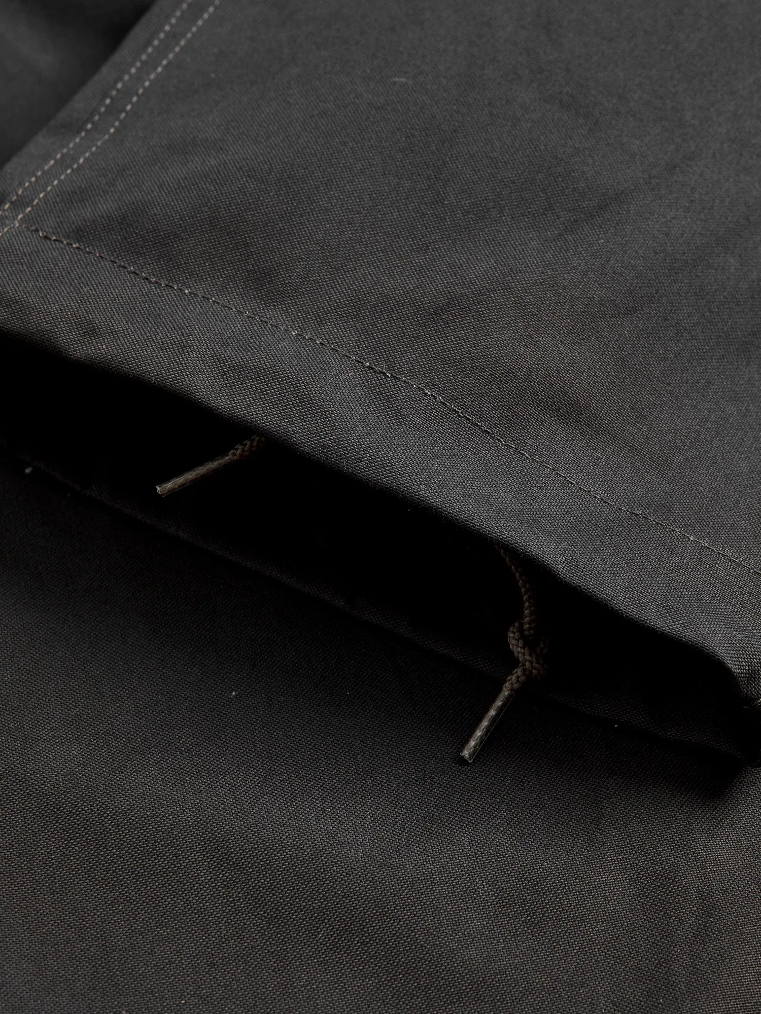 Duck Canvas Overgrown Fatigue Pants in Charcoal