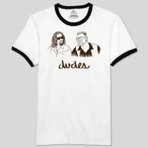DUDES MEN'S RINGER TEE