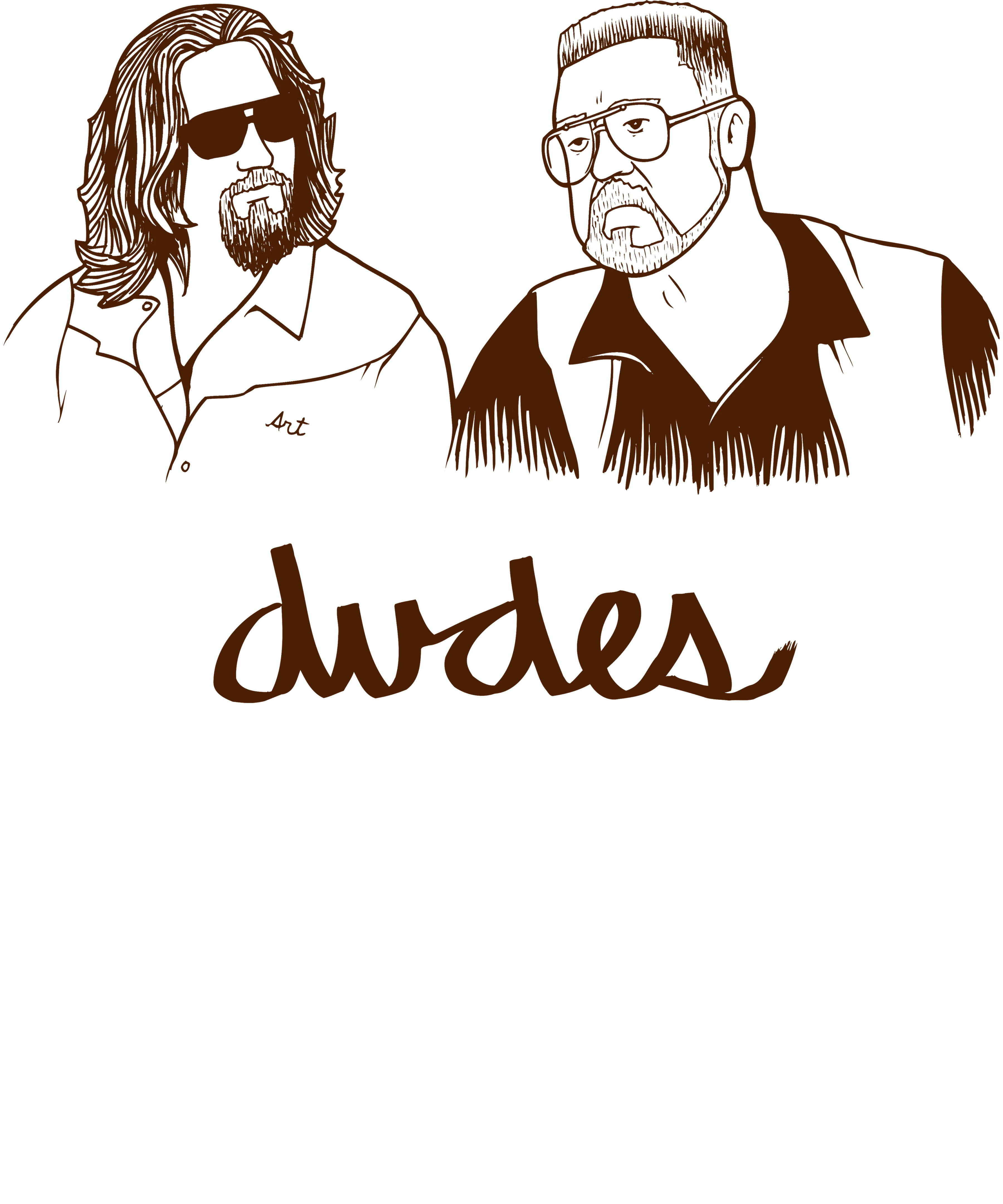DUDES MEN'S RINGER TEE