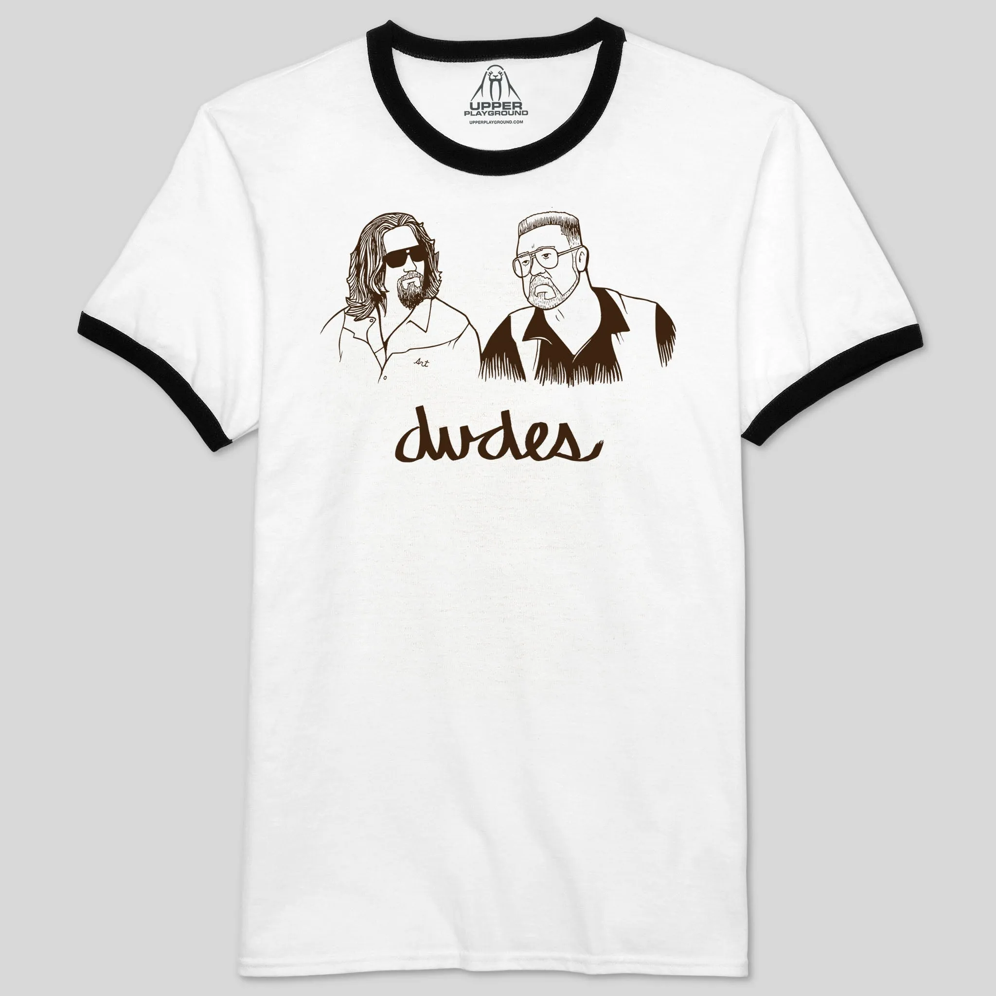 DUDES MEN'S RINGER TEE