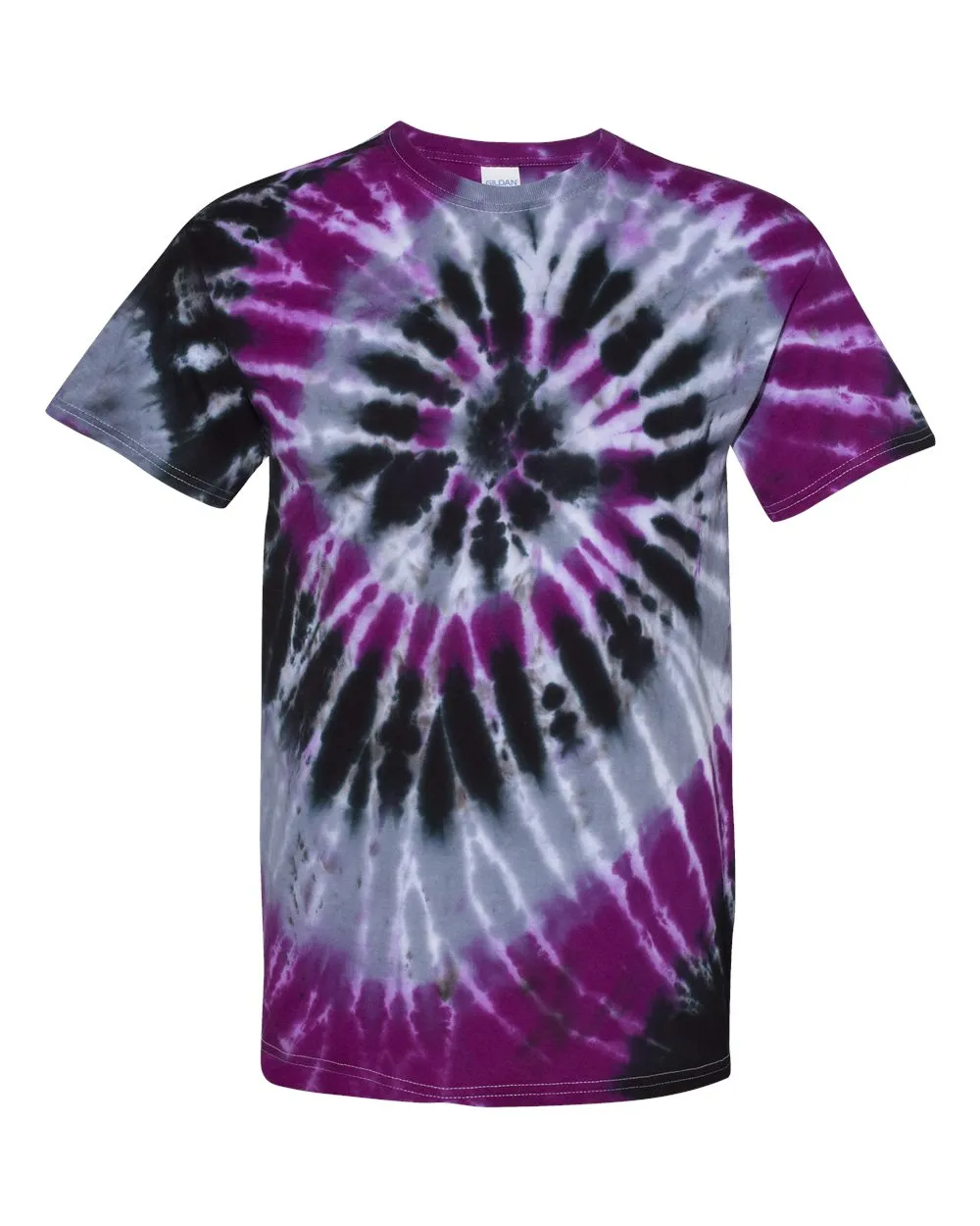 Dyenomite 200MS - Multi-Color Spiral Tie-Dyed T-Shirt, Tie Dye Shirt
