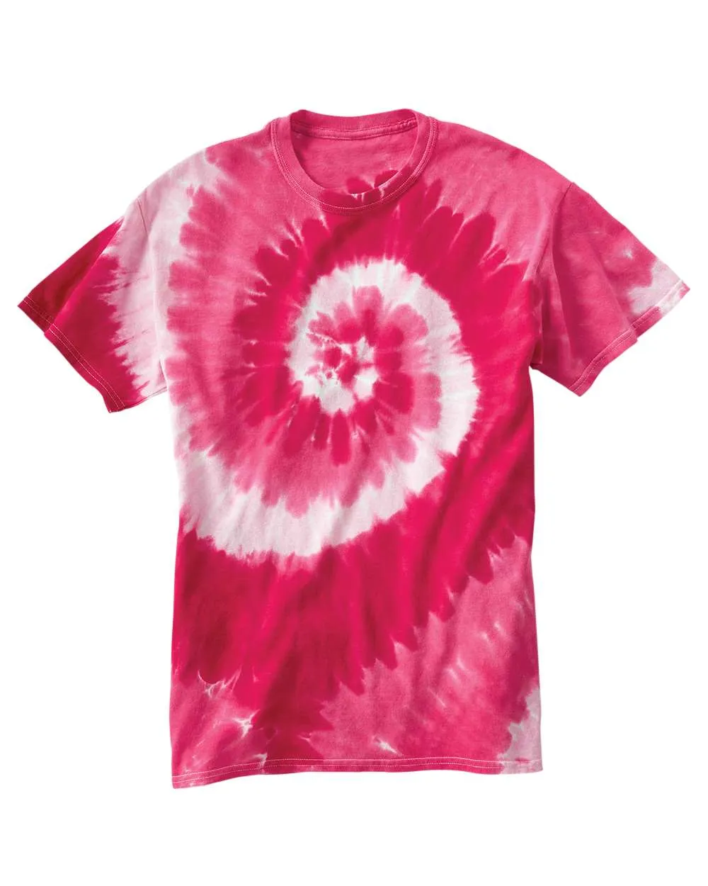 Dyenomite 200MS - Multi-Color Spiral Tie-Dyed T-Shirt, Tie Dye Shirt