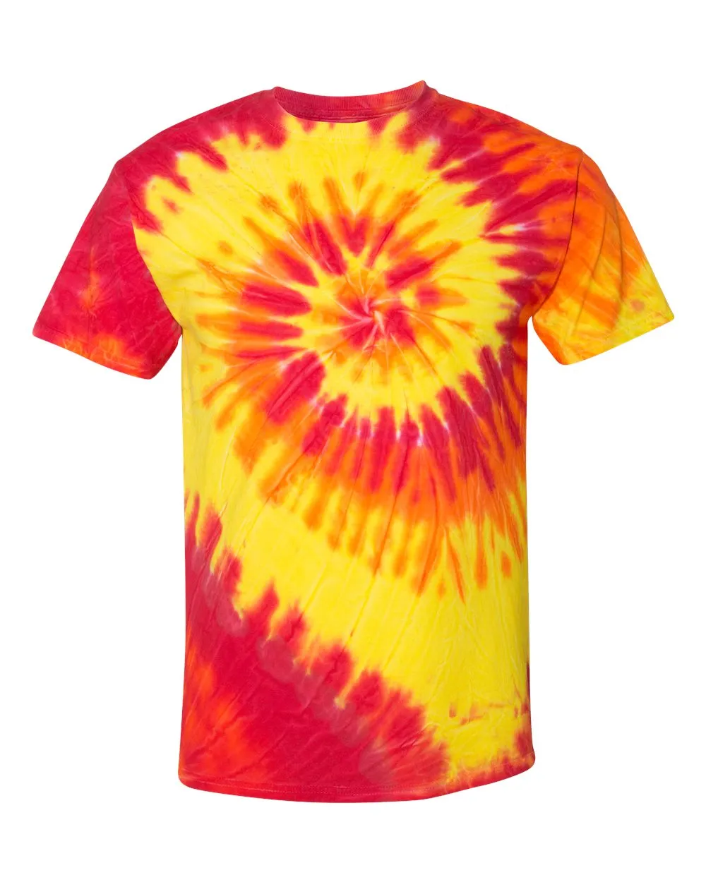 Dyenomite 200MS - Multi-Color Spiral Tie-Dyed T-Shirt, Tie Dye Shirt