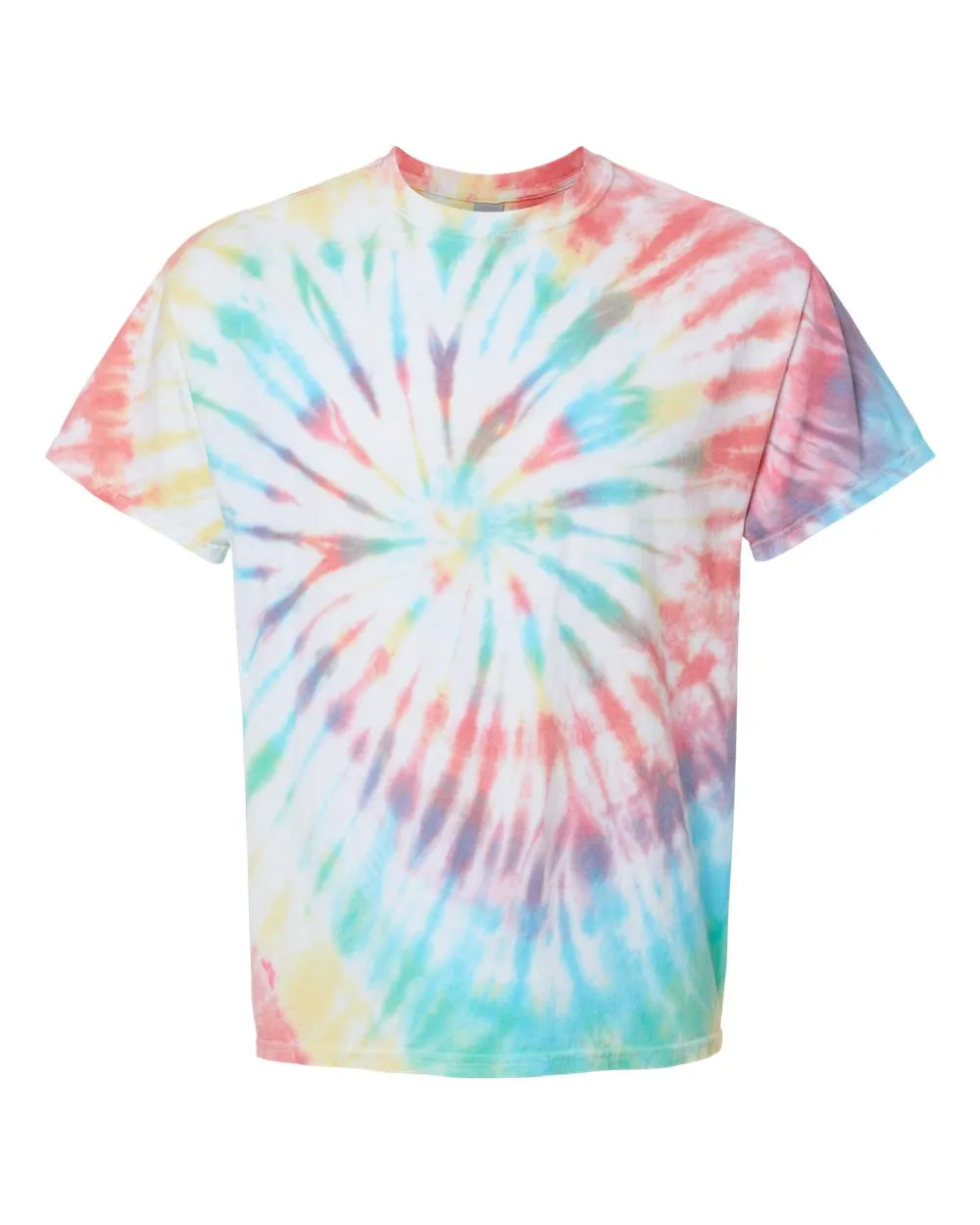 Dyenomite 200MS - Multi-Color Spiral Tie-Dyed T-Shirt, Tie Dye Shirt