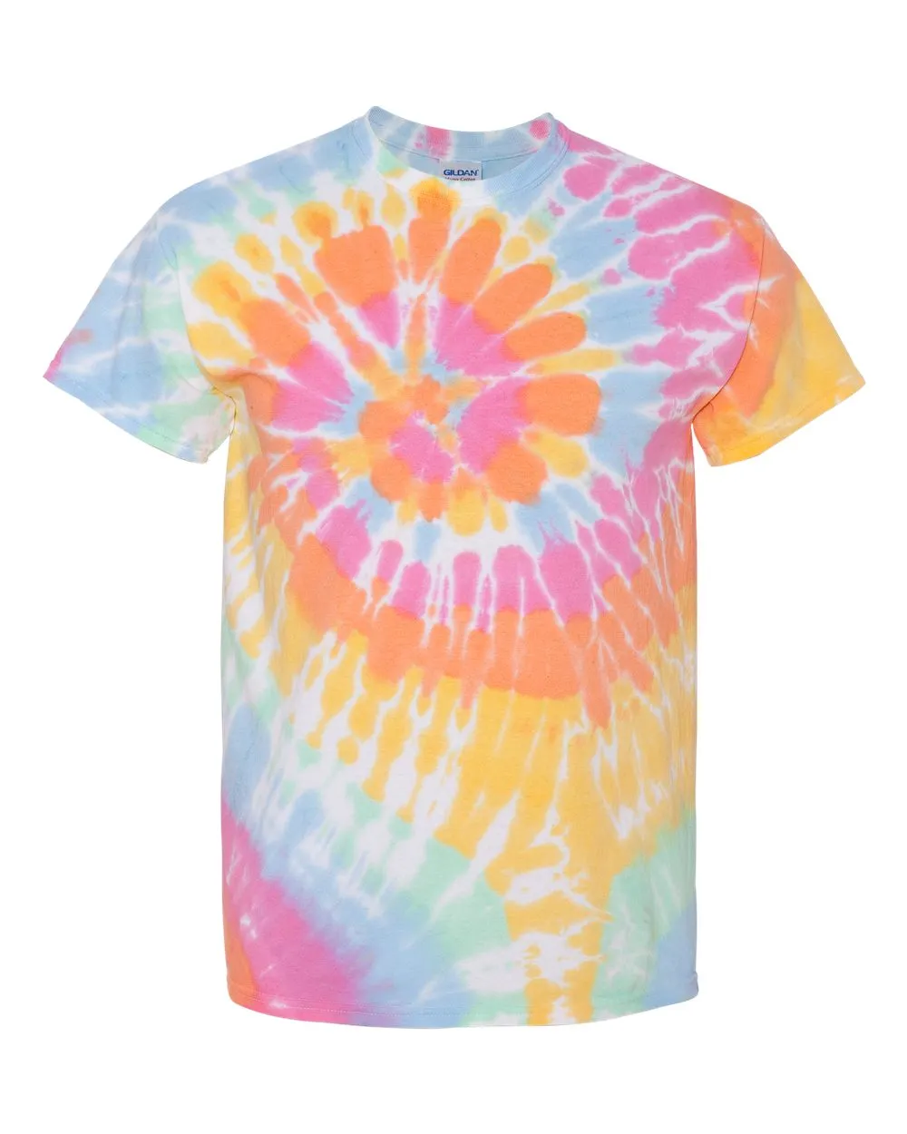Dyenomite 200MS - Multi-Color Spiral Tie-Dyed T-Shirt, Tie Dye Shirt