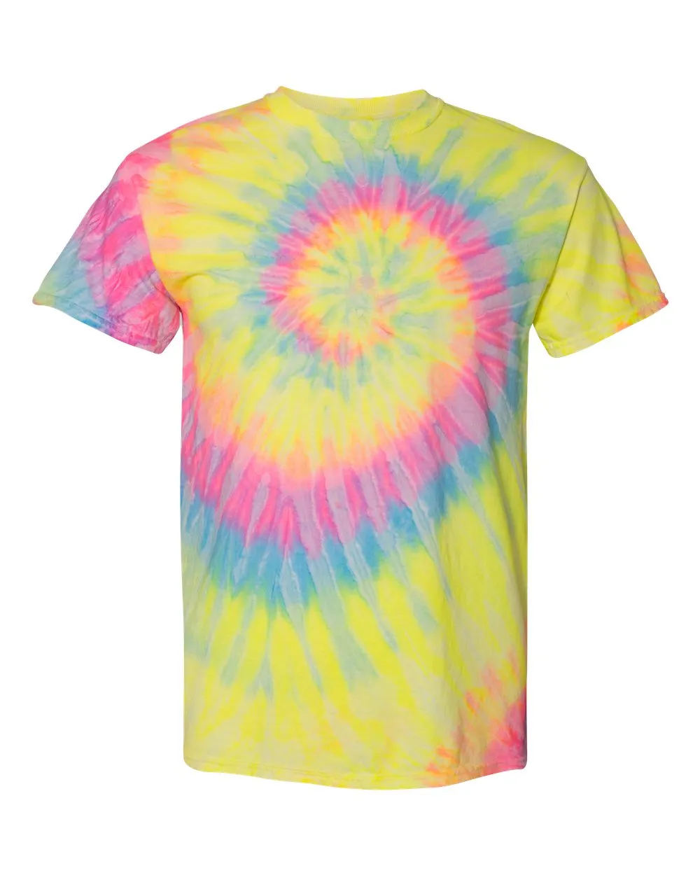 Dyenomite 200MS - Multi-Color Spiral Tie-Dyed T-Shirt, Tie Dye Shirt