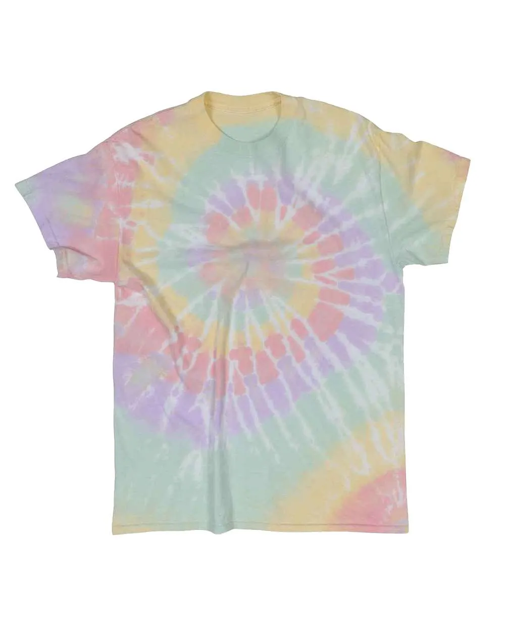 Dyenomite 200MS - Multi-Color Spiral Tie-Dyed T-Shirt, Tie Dye Shirt