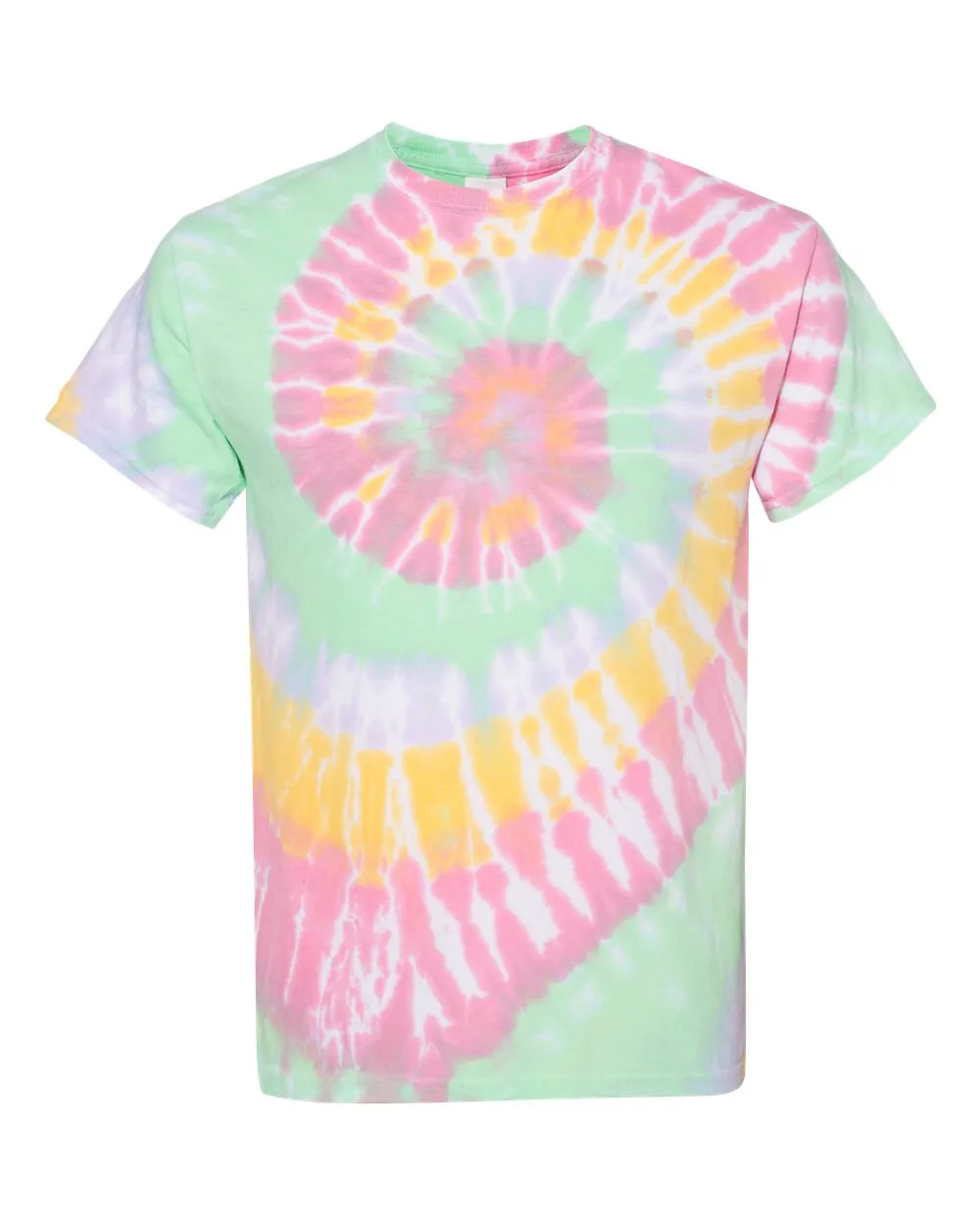Dyenomite 200MS - Multi-Color Spiral Tie-Dyed T-Shirt, Tie Dye Shirt