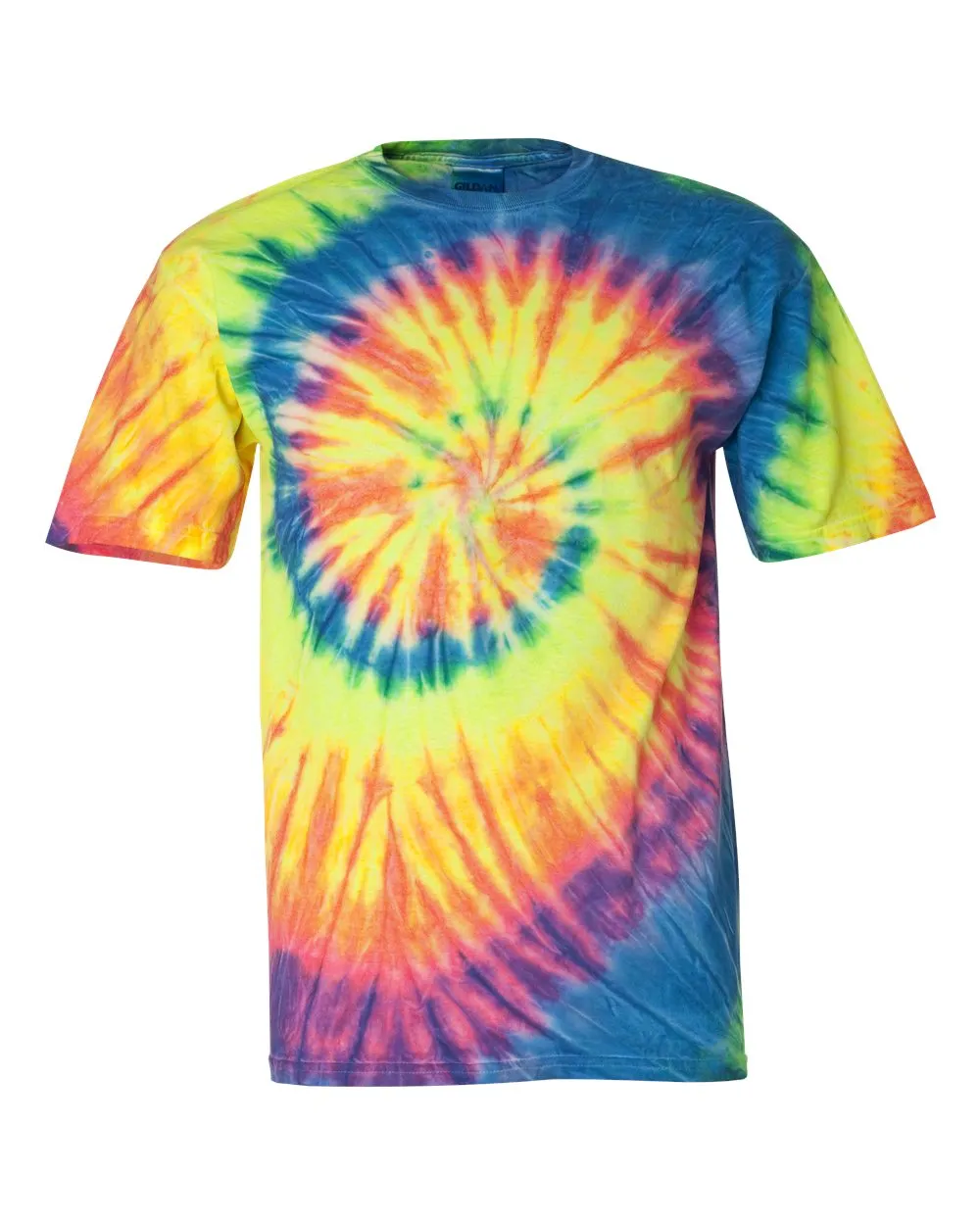 Dyenomite 200MS - Multi-Color Spiral Tie-Dyed T-Shirt, Tie Dye Shirt