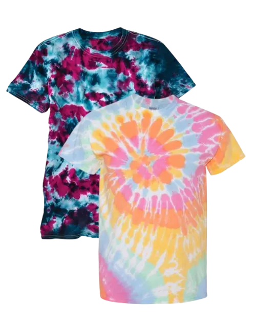 Dyenomite LaMer Over-Dyed Crinkle Tie Dye T-Shirt
