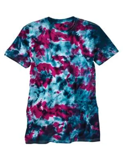 Dyenomite LaMer Over-Dyed Crinkle Tie Dye T-Shirt