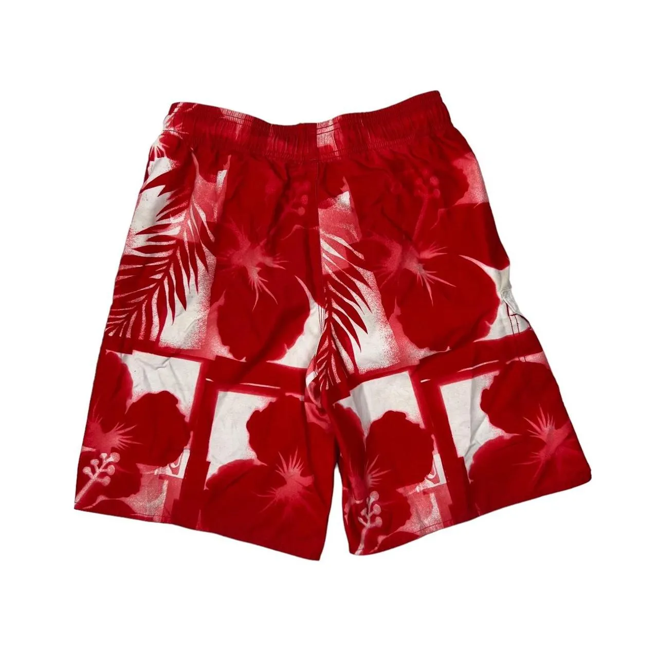 Early 00’s QUIKSILVER Hawaiian Tropical Surfer Mesh Lined Board Shorts