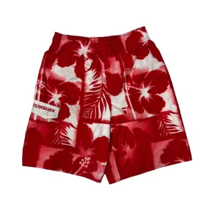 Early 00’s QUIKSILVER Hawaiian Tropical Surfer Mesh Lined Board Shorts