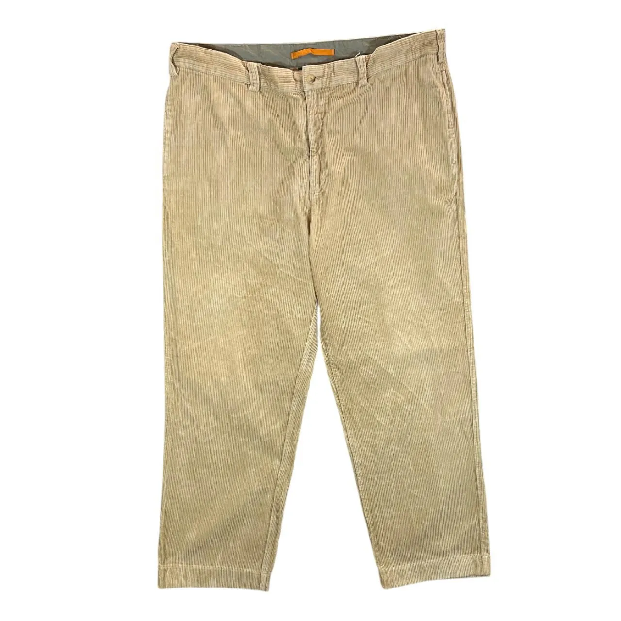 Early 00's TIMBERLAND Classic Beige Corduroy Cord Straight Leg Trousers