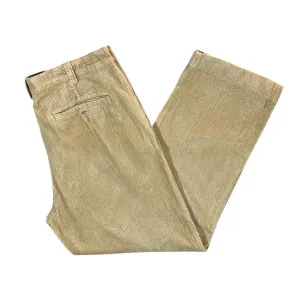 Early 00's TIMBERLAND Classic Beige Corduroy Cord Straight Leg Trousers