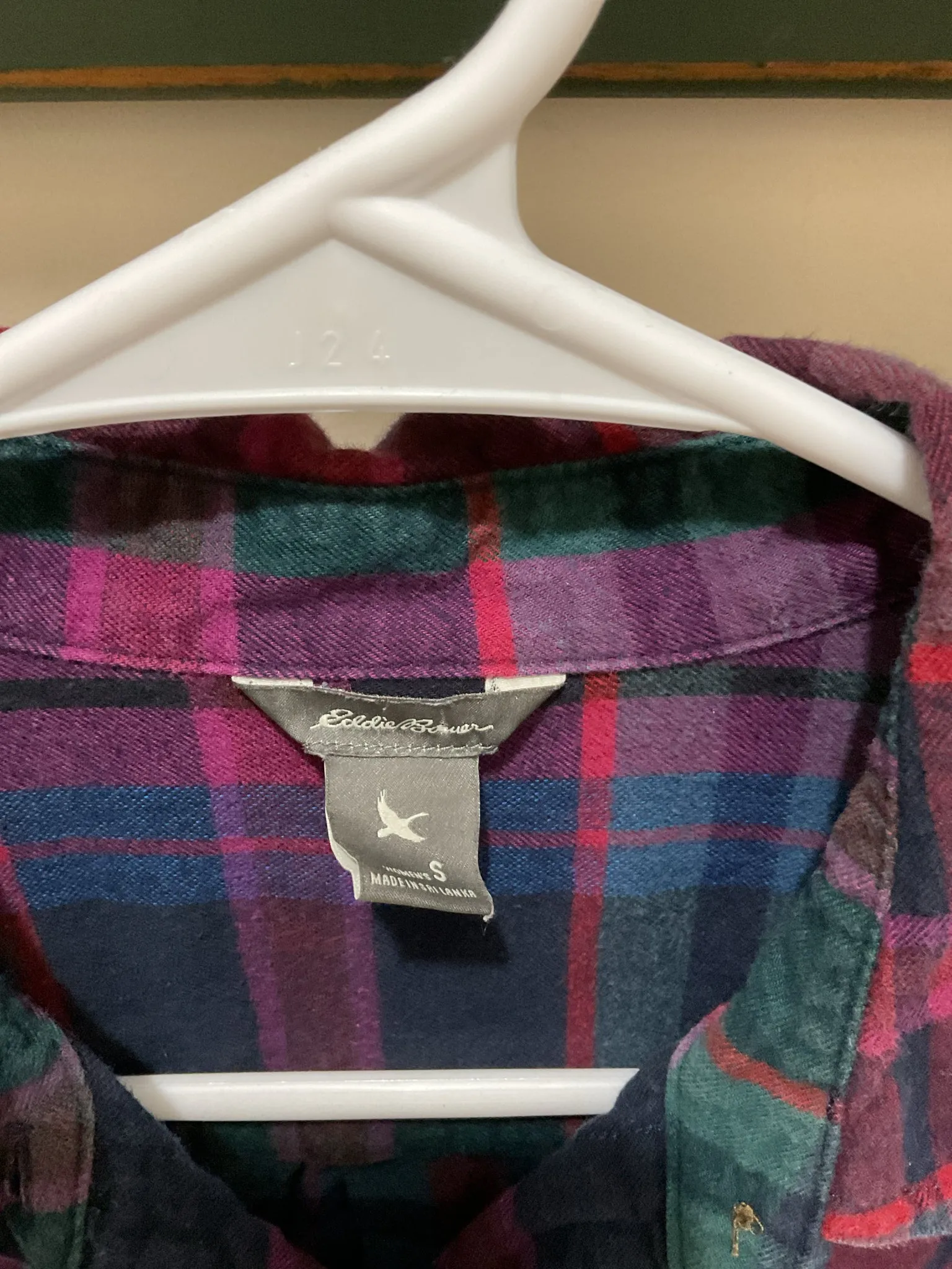 Eddie Bauer Flannel Shirt Women's S