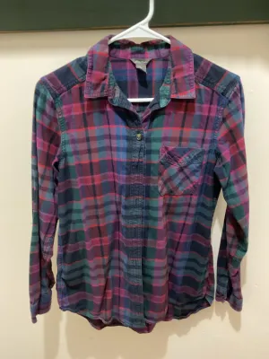 Eddie Bauer Flannel Shirt Women's S