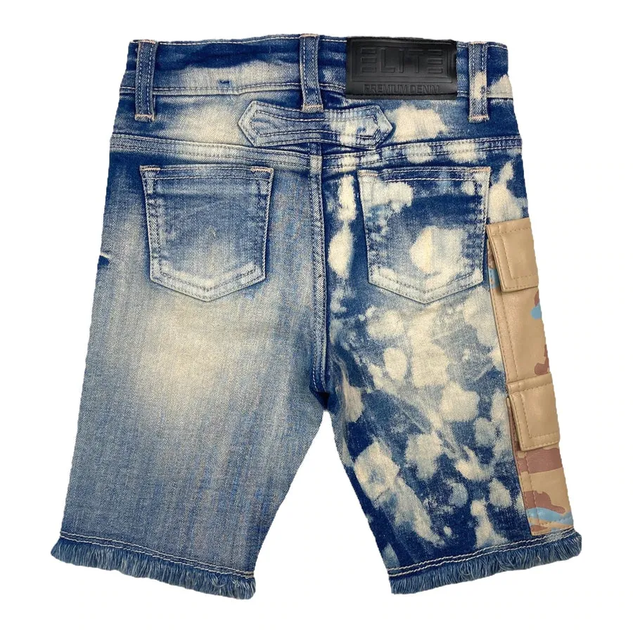 Elite Denim 'Desert Camo 'Denim Shorts