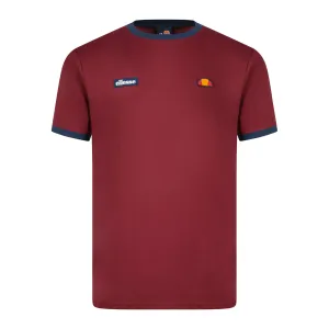 Ellesse Ferdorini T-Shirt Burgundy